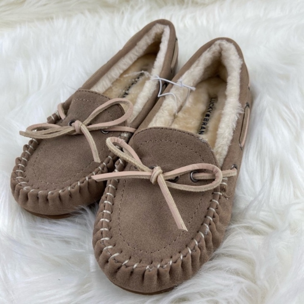 NWOT LUCKY BRAND FUR LOAFERS